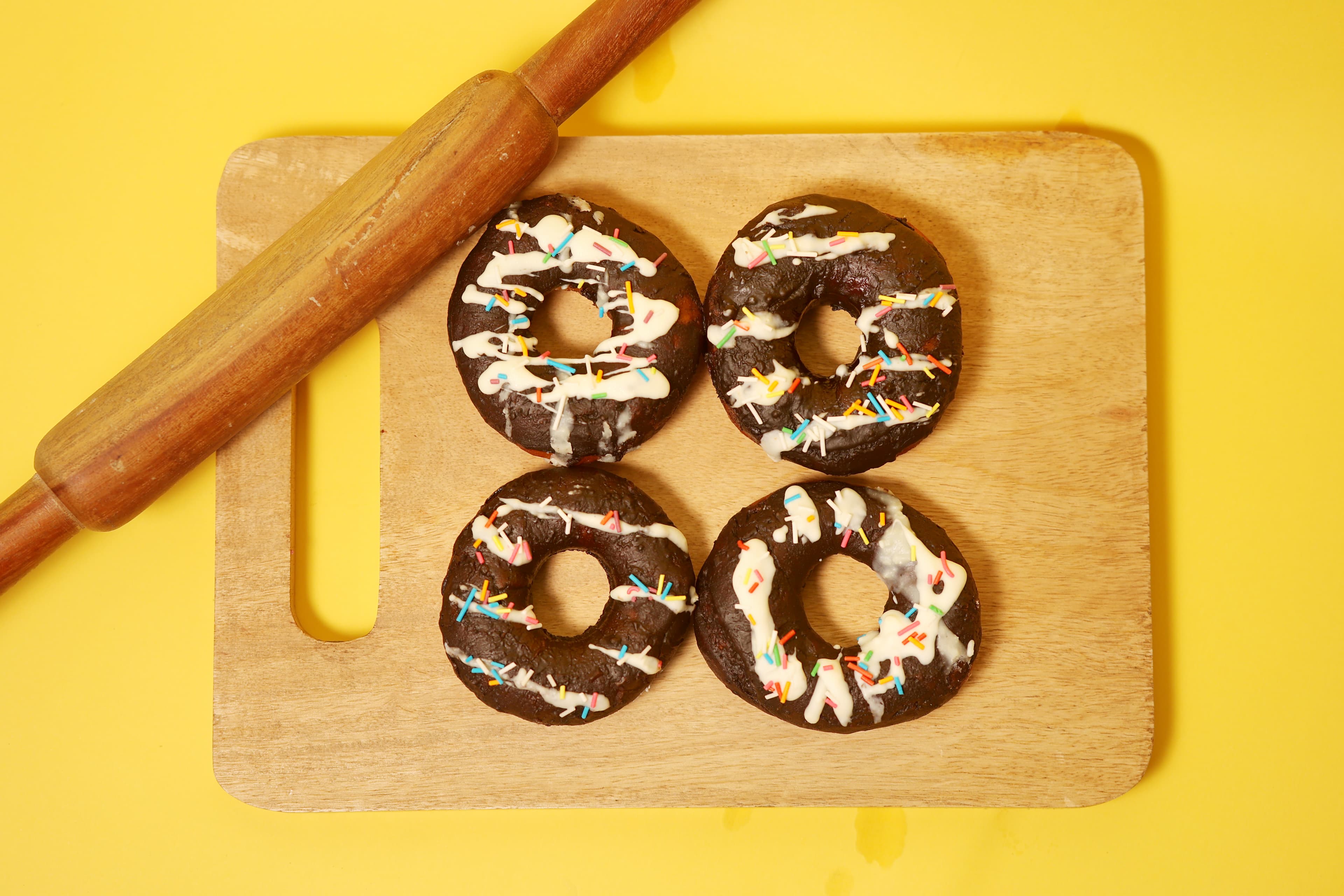 Artisan Chocolate Glazed Donuts