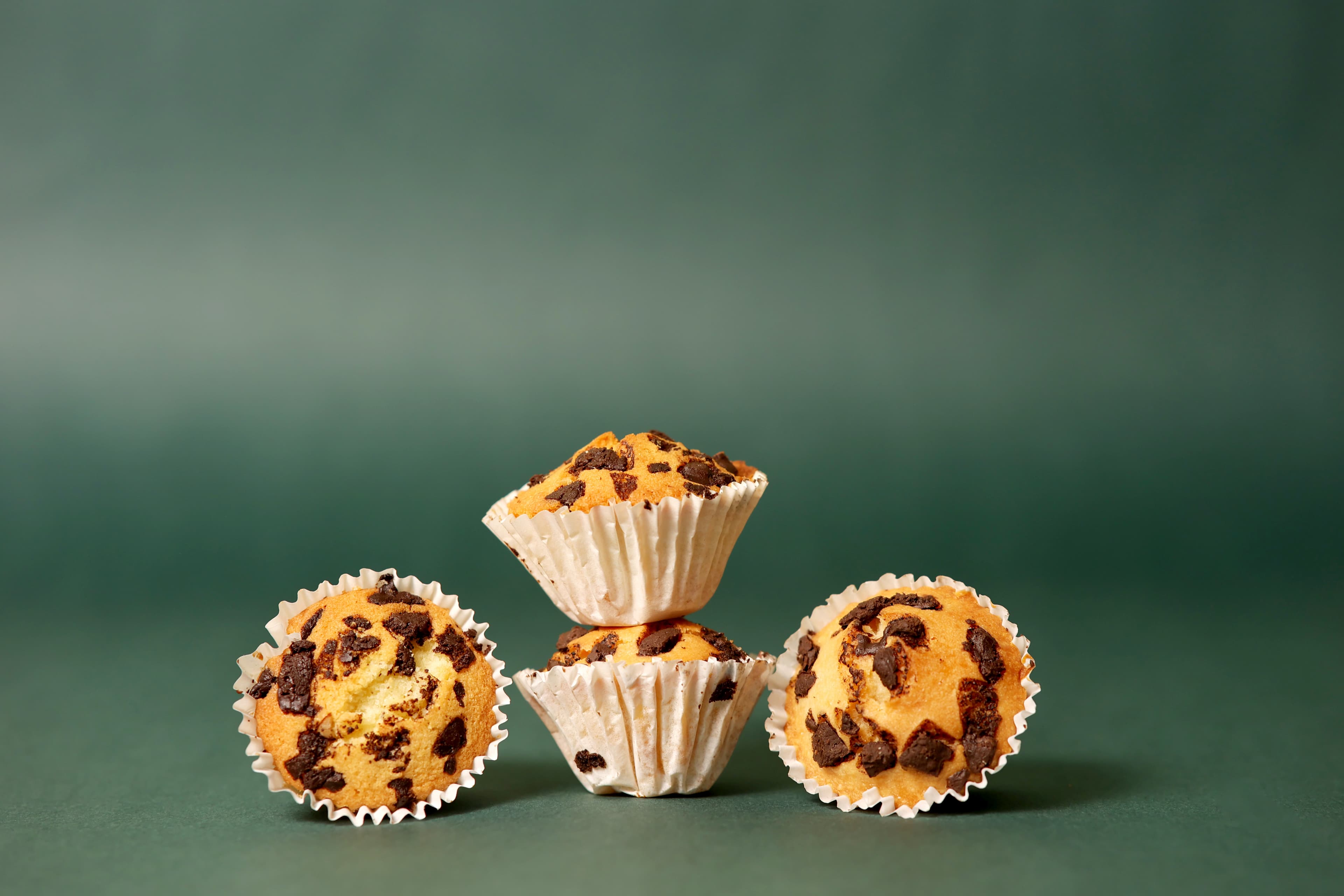 Choco-Chip Muffin Stack