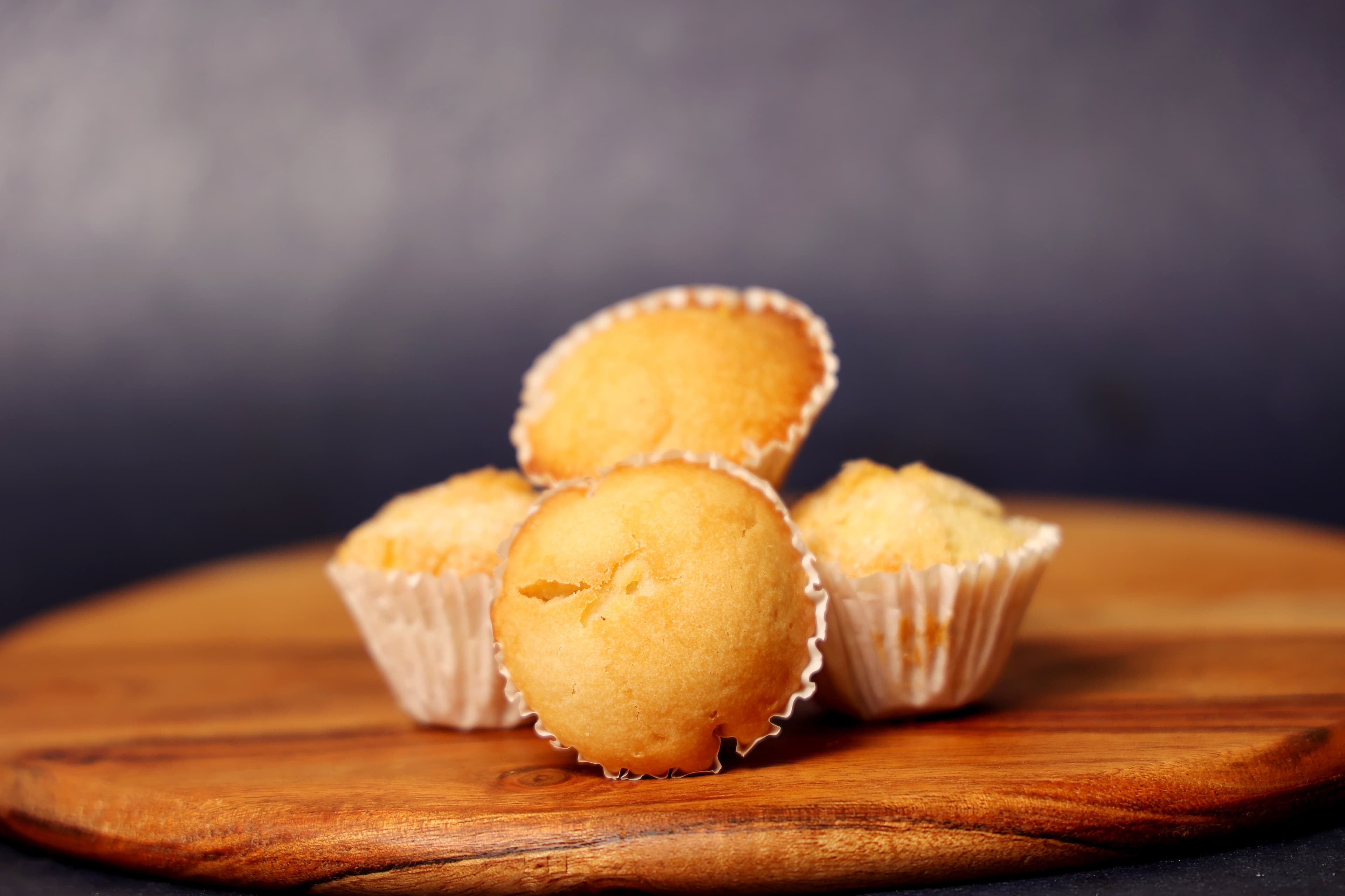 Classic Golden Butter Muffins